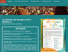 Tablet Screenshot of collectif-villeneuve.com